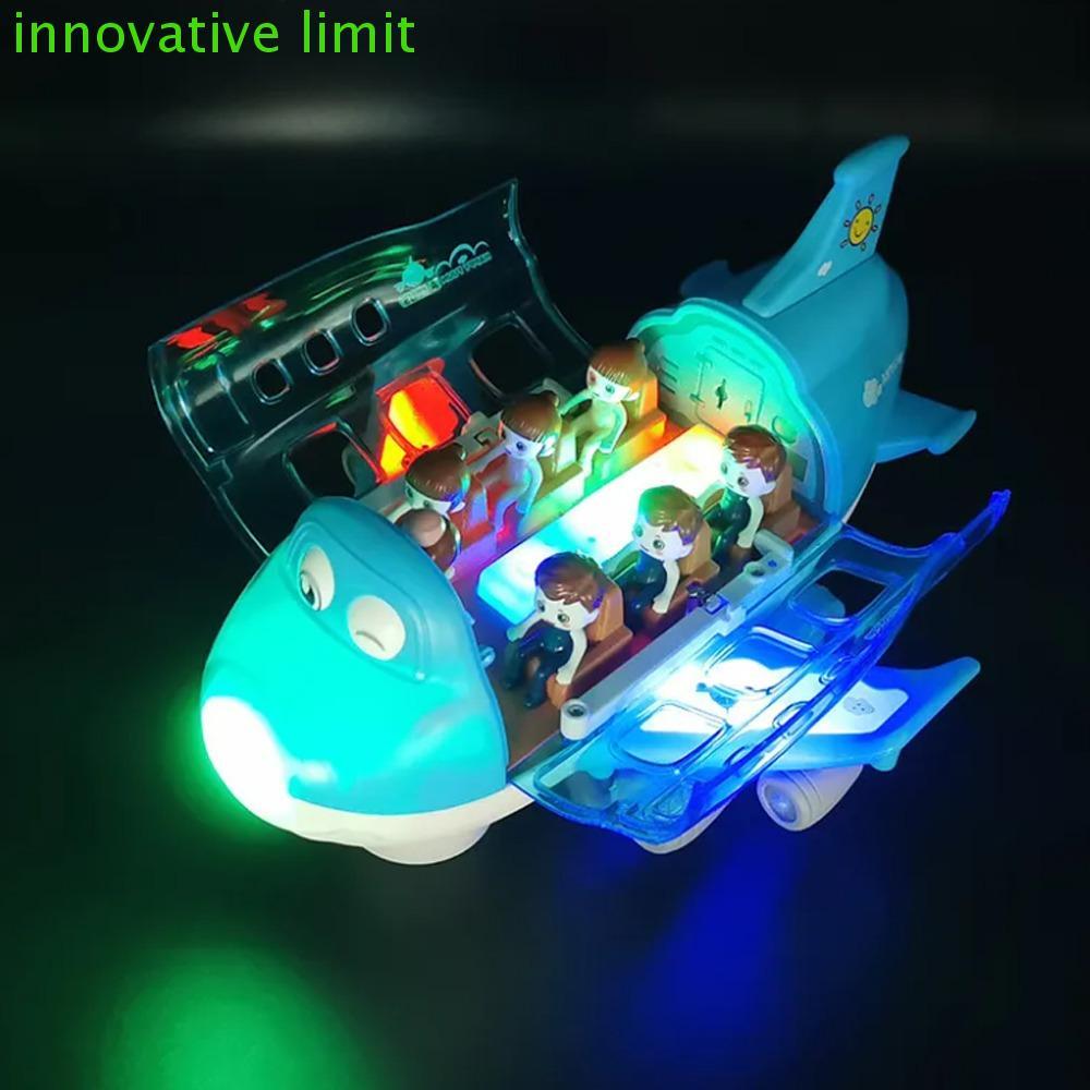 Mô hình máy bay LED DYRUIZA, Đồ chơi điện Đèn LED Đèn LED Đồ chơi máy bay âm nhạc, Đồ chơi máy bay Â