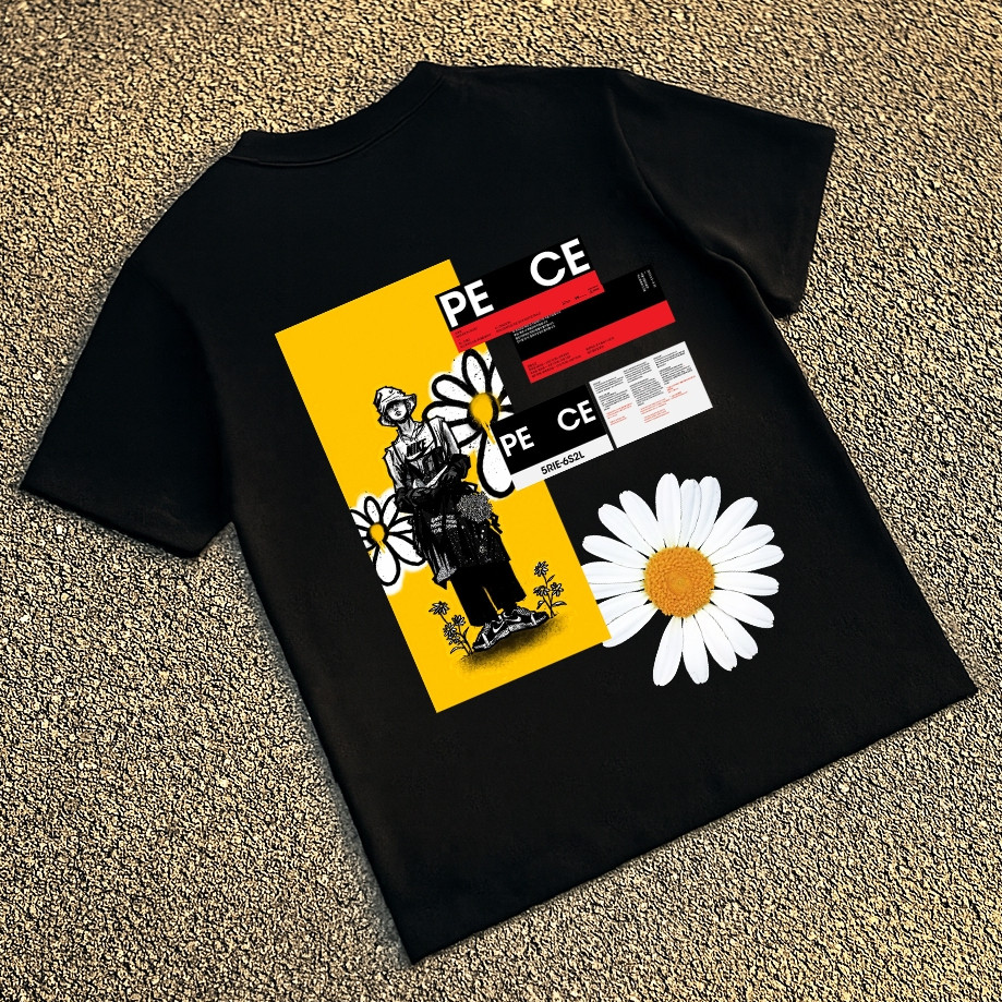 Áo Thun GD Gdragon, Áo Thun Peaceminusone by Xfire Vietnam. Vải 100 Cotton, Oversized, 2 Chiều