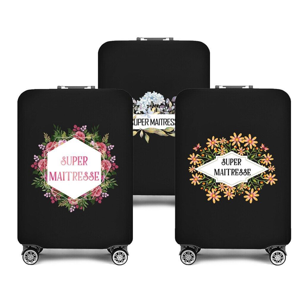 Luggage Case Suitcase Cover Maitresse Pattern Elastic Luggage Dust Cover 18-32 Suitcase