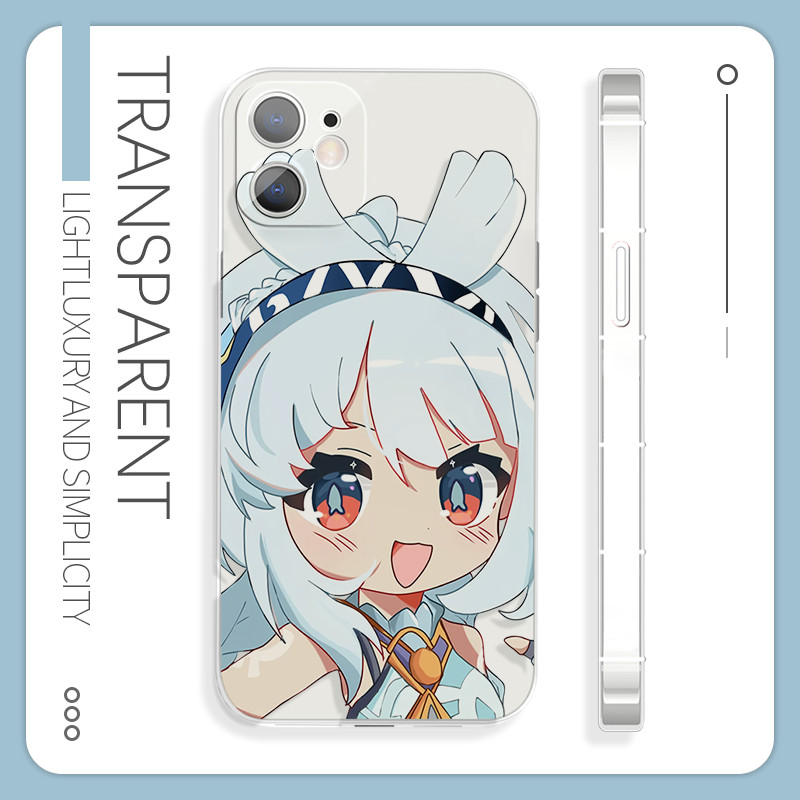 Yuanshen Ốp Điện Thoại Cô Gái Marani Dễ Thương Silicone 14pro Apple 15 Hai Chiều vivox70 Thích Hợp C