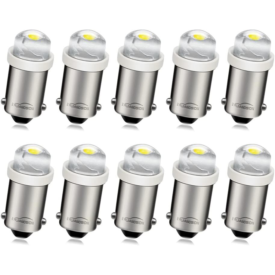 Bóng đèn LED Ruiandsion BA9S 110V-130V AC / DC Trắng Thu Nhỏ Bayonet 9mm BA9s Bóng Đèn Thay Thế LED 