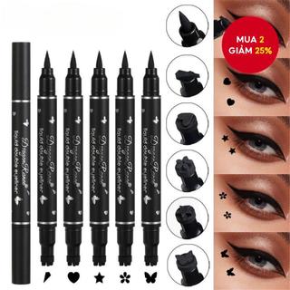  Tem kẻ mắt hai đầu 5 hình dạng chống nước lâu trôi ngày lễ. 