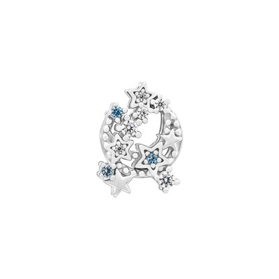 Hạt Charm Bạc đính đá STYLE By PNJ ZTMXW060029