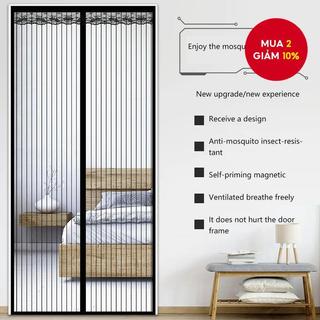  Rèm cửa từ tính Cửa lưới 100x210CM Chống muỗi Côn trùng Ruồi Bug Rèm cửa đóng tự động 