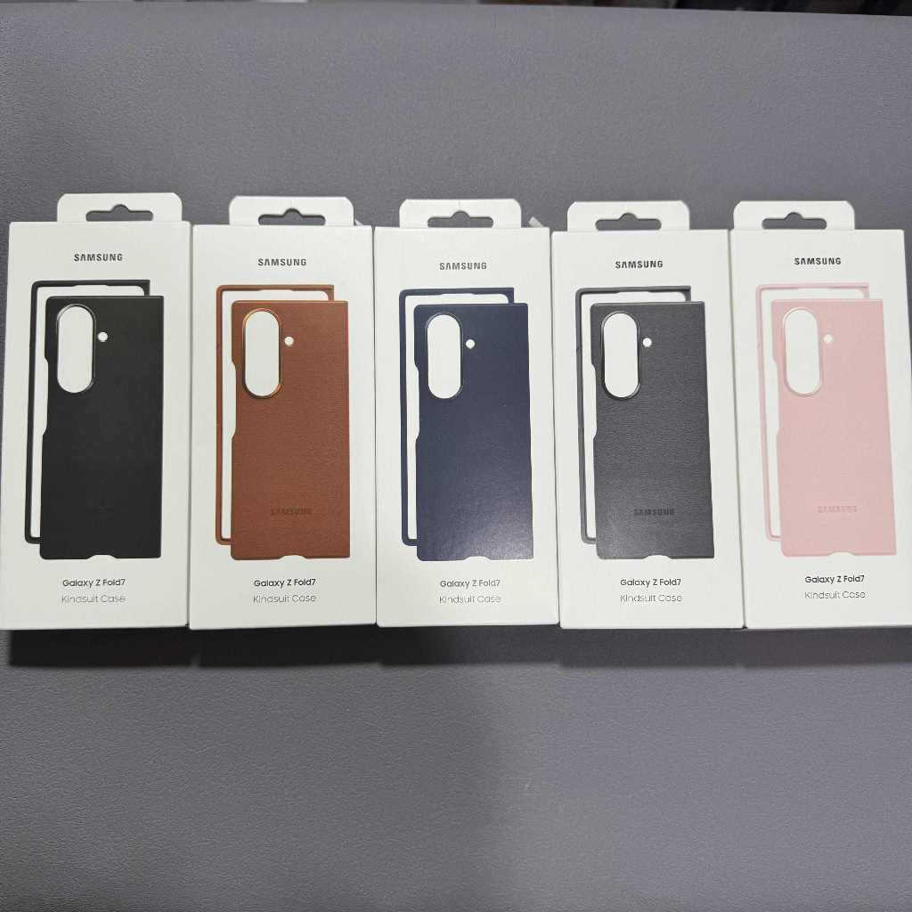 Ốp Lưng Chính Hãng Dành Cho Samsung Z Fold 7 5G Mỏng Chống Sốc Ốp Lưng Cho Z Fold7 Da Thật Cao Cấp D