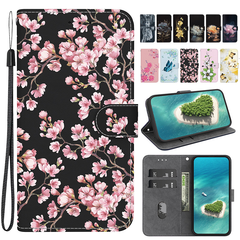 Pop Stand Flip Wallet Case Cho Motorola MOTO G9 PLAY G9 PLUS G9 POWER Phim Hoạt Hình Từ Bìa Sách