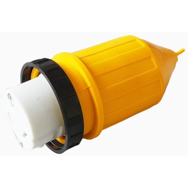 X-Haibei RV 50A 125V 250V AC Nữ Khóa Cổng Kết Nối Cắm Có Thể Thay Thế Vòng Khởi Động