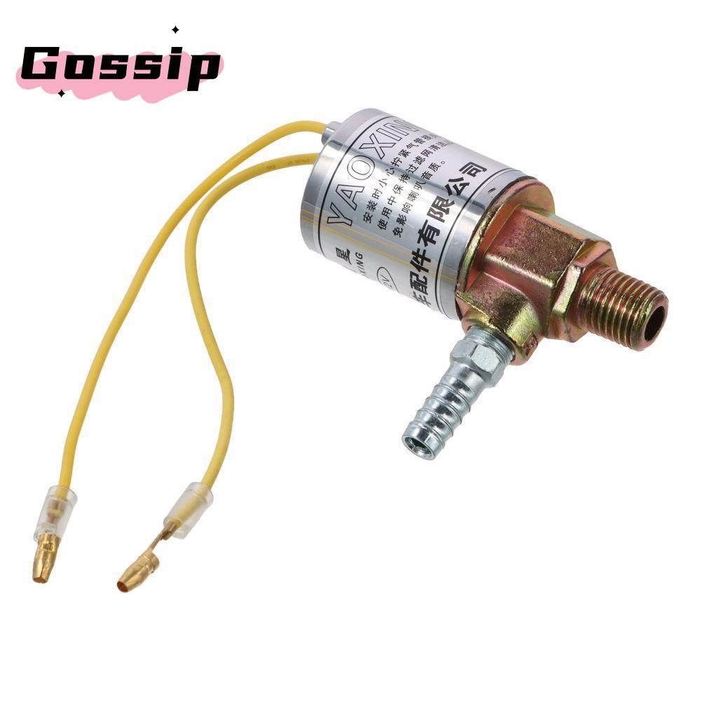 GOSSIP Horns Air Solenoid Valve, Giao diện 12V 1 / 4inch Air Horns Van điện từ điện, Bộ điều khiển k
