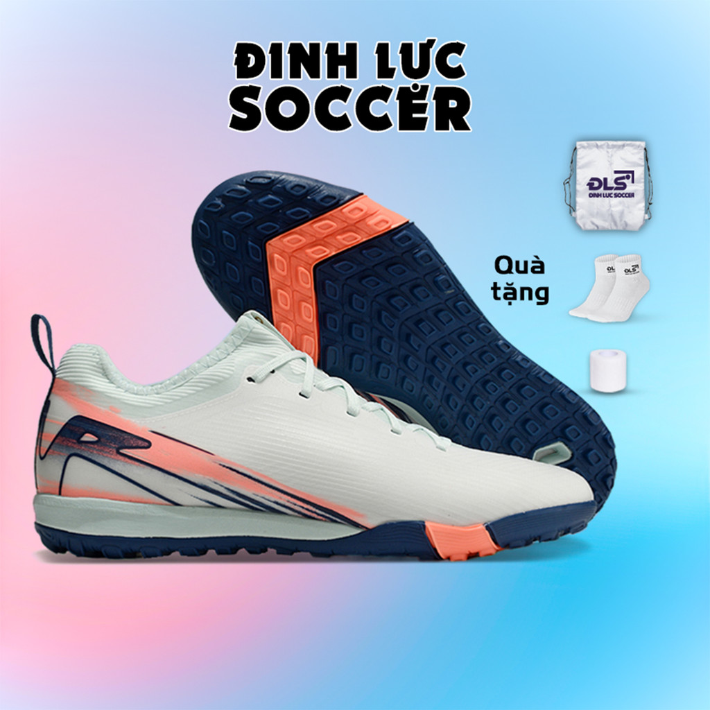 Giày Bóng Đá Mer Vapor 16 Pro Phiên Bản V2, Thành Tài - Đinh Lực Soccer, Đinh TF Bám Sân, Cổ Chun Ôm