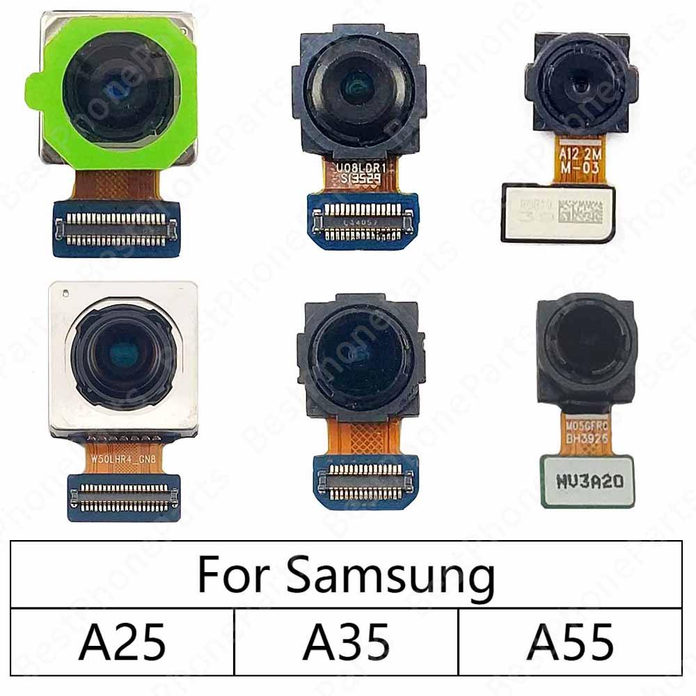 Camera Cho Samsung Galaxy A35 A25 A55 5G A356 A256 A556 Phía Sau Mặt Sau Camera Module Điện Thoại Di