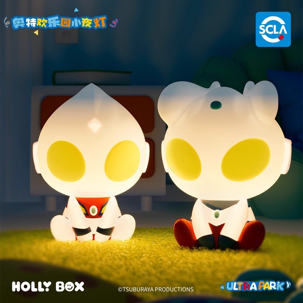 Đèn vỗ tay Ultraman Happy Park Ultraman Zero Tiga Night Light Boy Gift