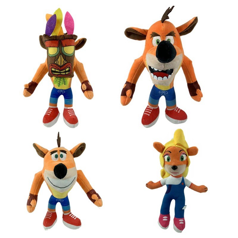 Bán chạy Crash Bandicoot Crash Bandicoot Crazy Trilogy Series Búp bê sang trọng