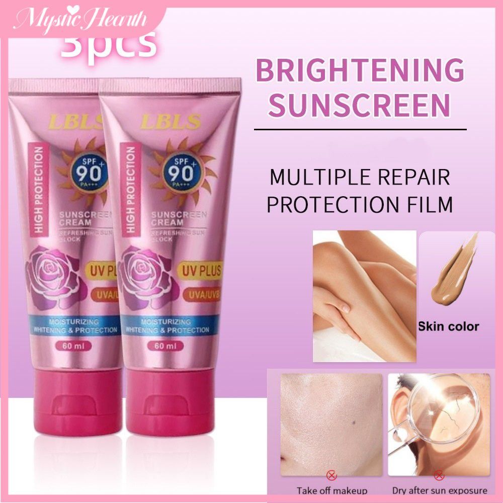 【COD】 3 Kem nền BB đa tác dụng phục hồi da Lbls Rose SPF 90+ chống nắng bảo vệ cao cho da nhạy cảm, 