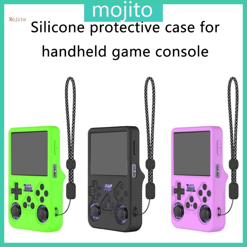 Vỏ silicon Mojito cho máy chơi Game R36S Vỏ bọc da Phụ kiện chơi Game