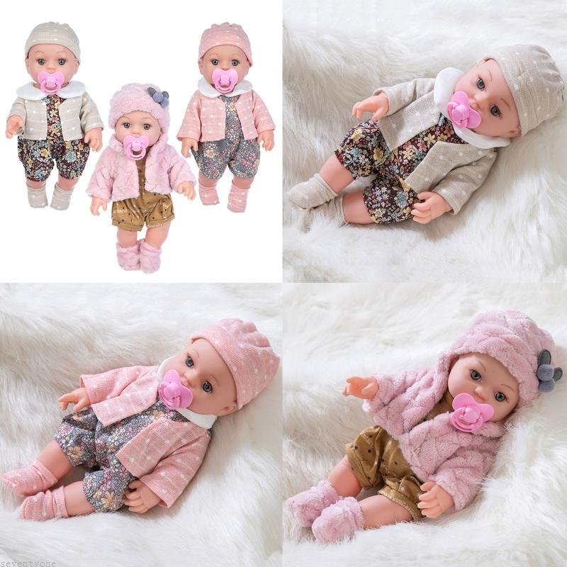 SV Mô Phỏng Búp Bê Bé Thực Tế Silicon Mềm Vinyl Búp Bê Sơ Sinh Nằm Cho Búp Bê