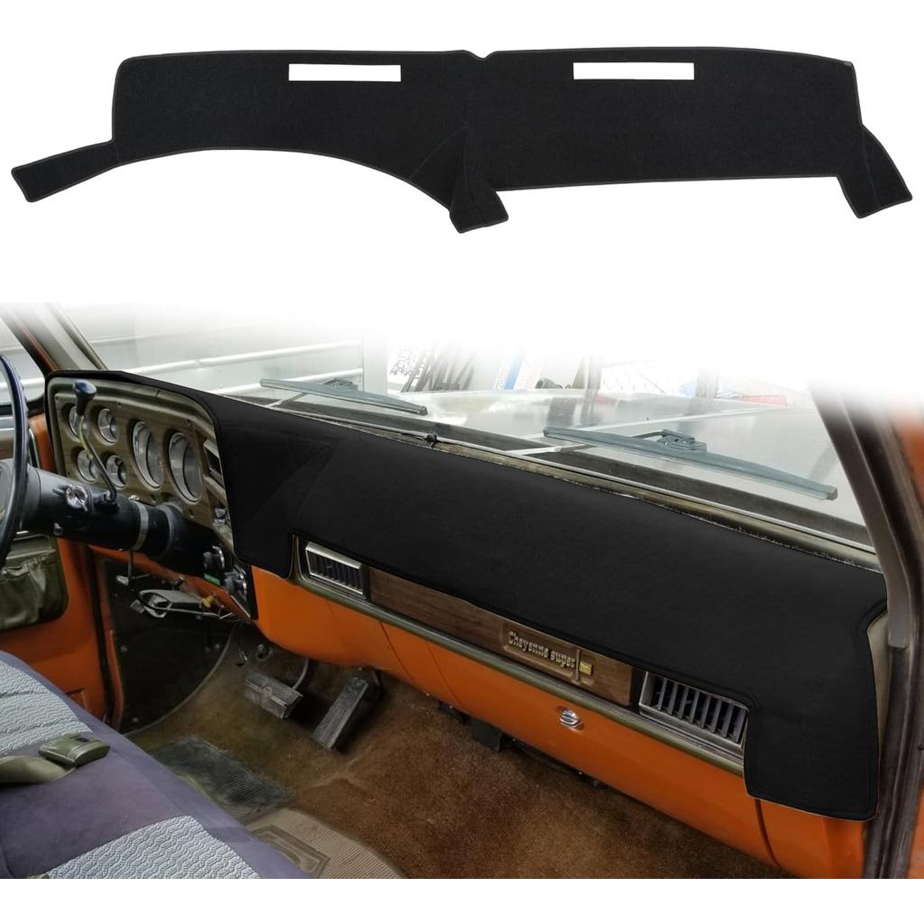 Dash Cover Custom Fit cho 1973-1980 Chevy Chevrolet C10 C20 C30 K10 K20 K30 Suburban K5 Blazer Picku