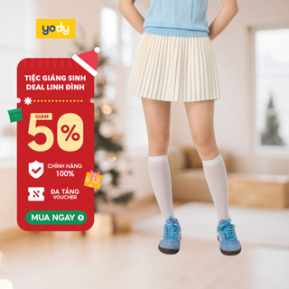    SALE ĐG  Chân váy xếp ly nữ YODY váy ngắn xoè có có lớp lót trẻ trung CVN7166 