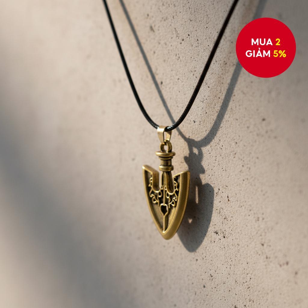 JoJo Bizarre Adventure Kujo Jotaro Mặt Dây Chuyền Mũi Tên Vòng Cổ Choker Nam Nữ Cosplay Anime Quà Tặ