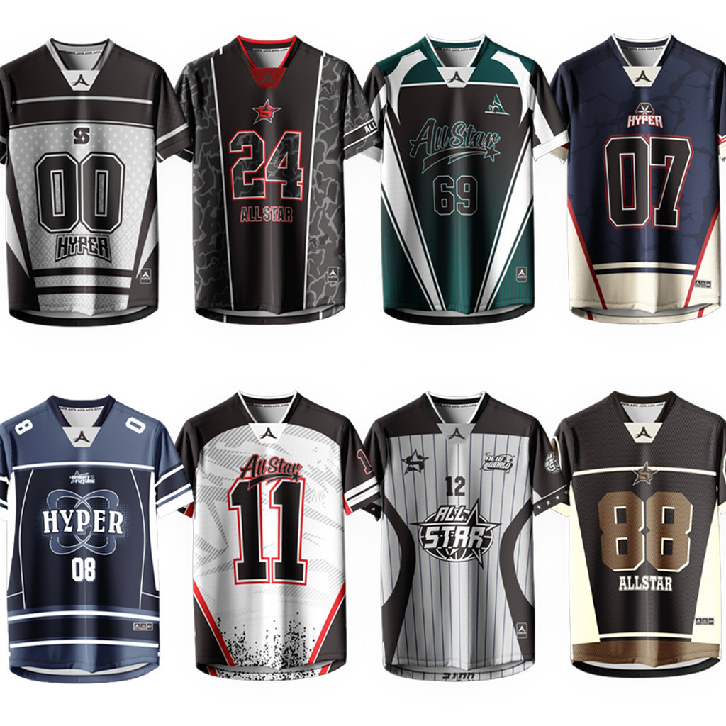 (BK) ÁO JERSEY SUBLIMATION NFL CHO BÉ & NGƯỜI LỚN / NFL KIDS NAM THIẾT KẾ ÁO THUN NFL MAJ