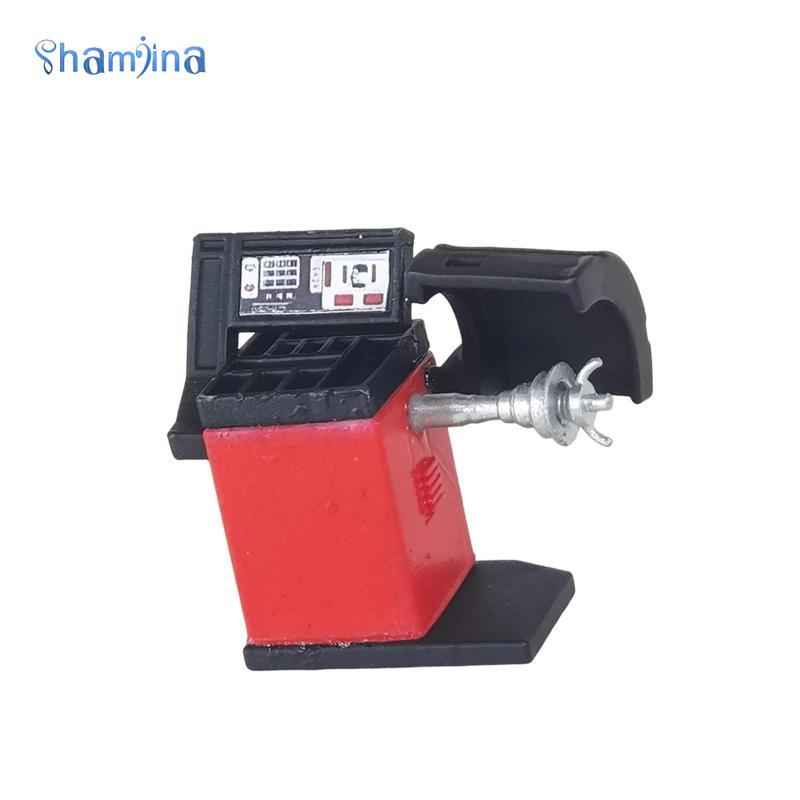 1 / 64 Diorama Garage Tool Thực tế cho ô tô DIY Phụ kiện cảnh cửa hàng ô tô