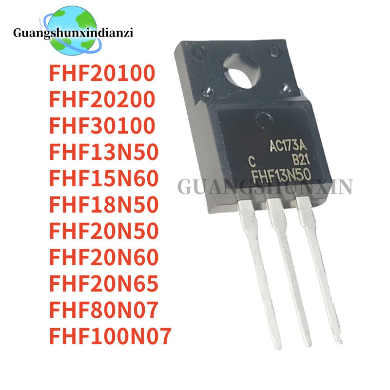 10 CÁI MỚI FHF13N50 FHF15N60 FHF18N50 FHF20N50 FHF20N60 FHF20N65 FHF80N07 FHF100N07 FHF20100 FHF2020