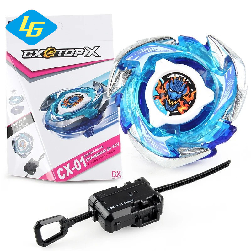 Đồ chơi quay Beyblade X Dran Brave CX-01 với bộ phóng Trò chơi chiến đấu chiến đấu bằng kim loại