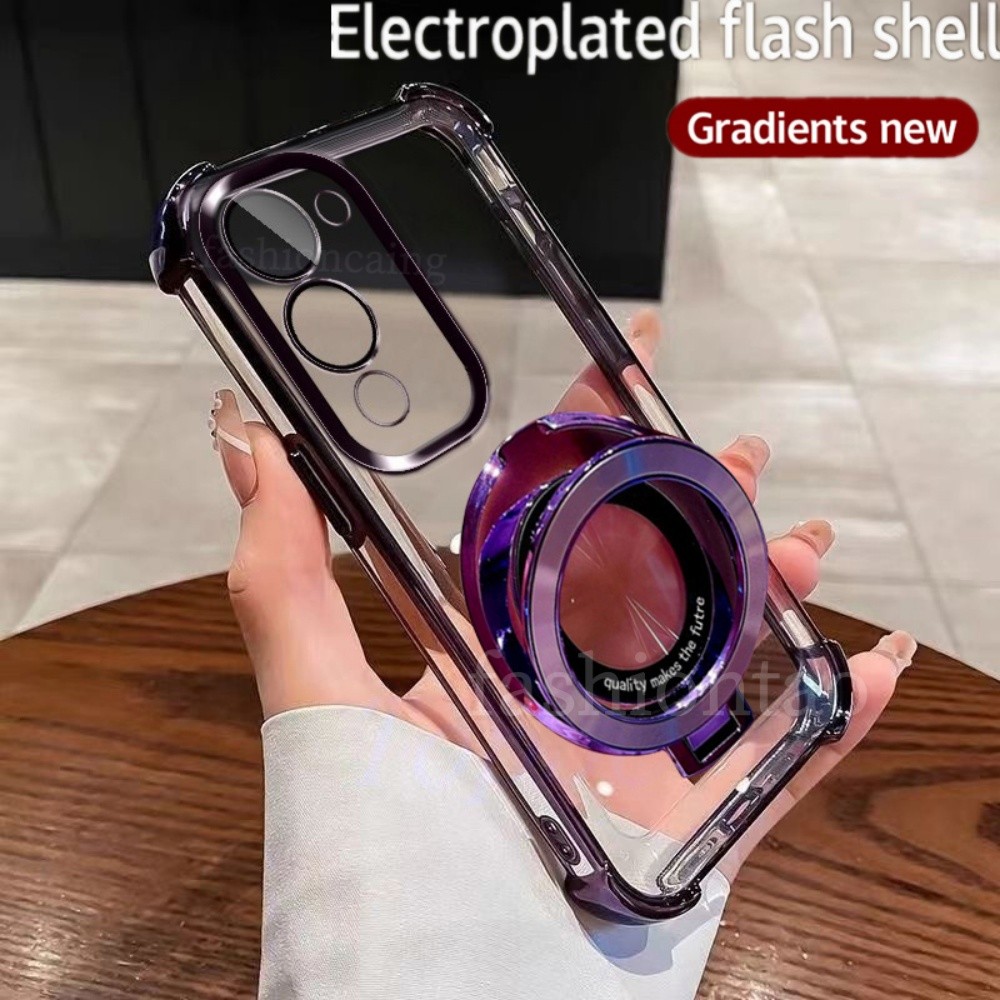 Ốp Lưng Cho Vivo Y04 s Y04s Y04 s Y04T Y29 T Y29T Y29S VivoY04s VivoY29T 2025 Giá Đỡ Vòng Giá Đỡ Ốp 