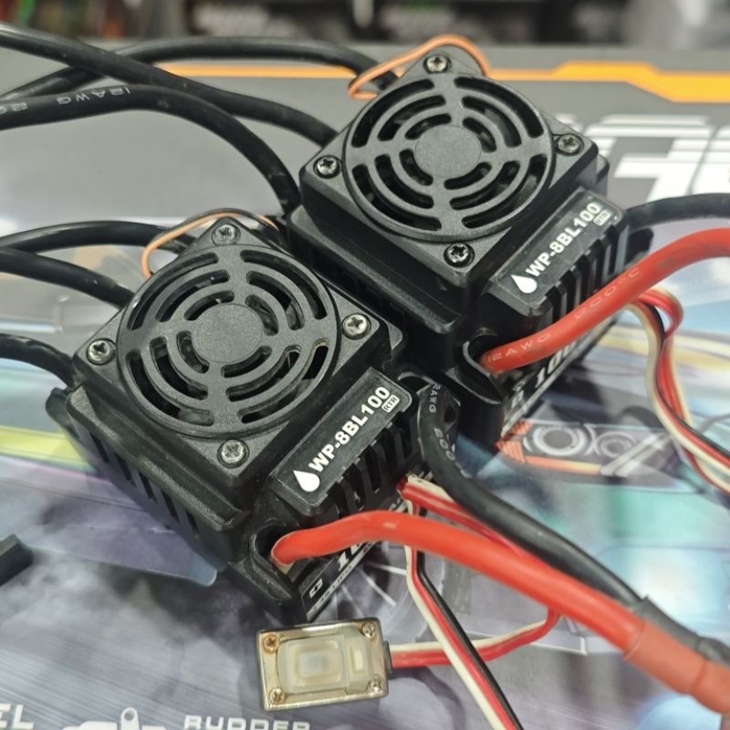 ESC Ezrun HBW 100a 120a Max8 150a 2200kv đã qua sử dụng, phụ kiện nâng cấp RC