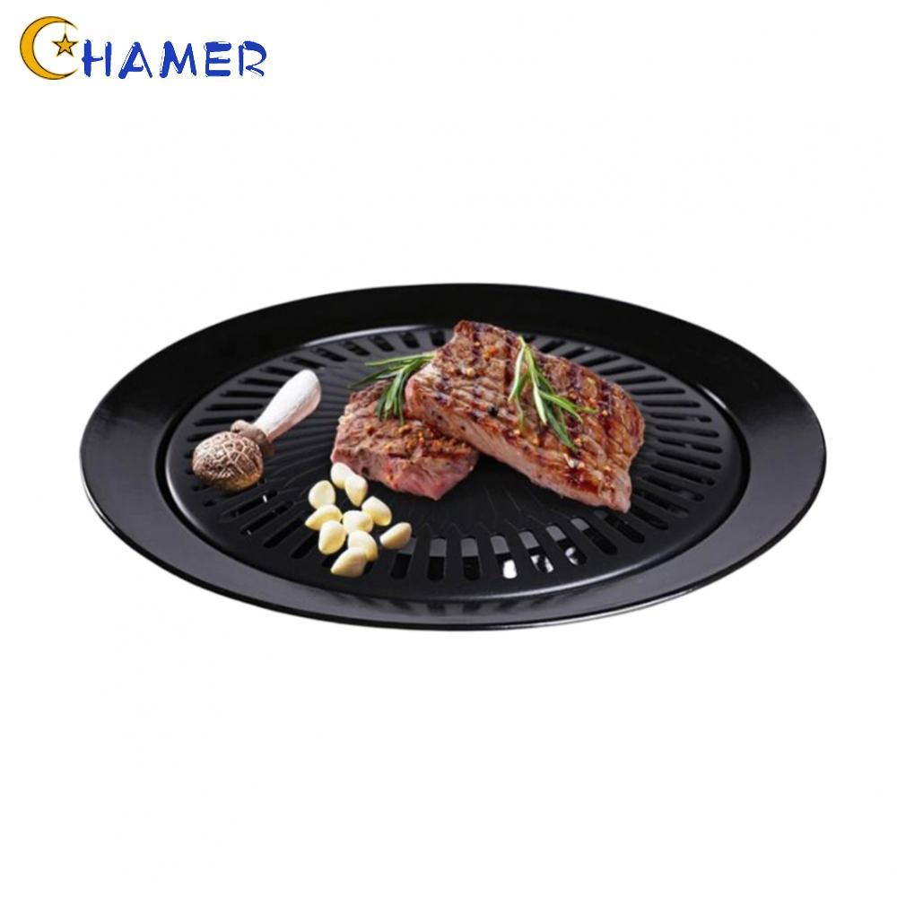【CHAMER】Maifanshi Grill Pan Heat Resistant Maifanshi Material Stove And Grill Compatible【HomeLiving】