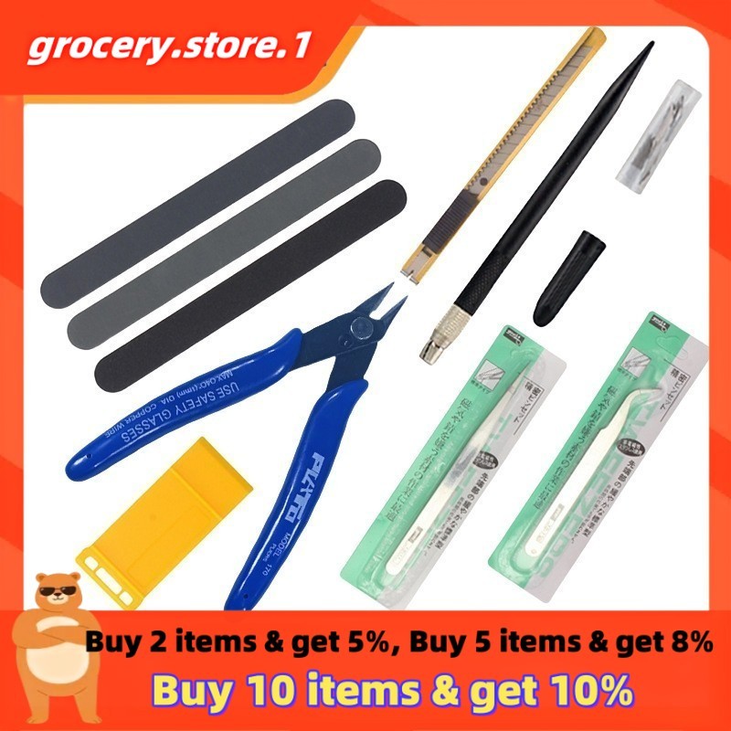 ✅GUNDAM BANDAI Bộ từ 10 dụng cụ đến Bộ 1 dụng cụ đa Bộ dụng cụ Gundam Tool lắp ráp đồ chơi mô hình