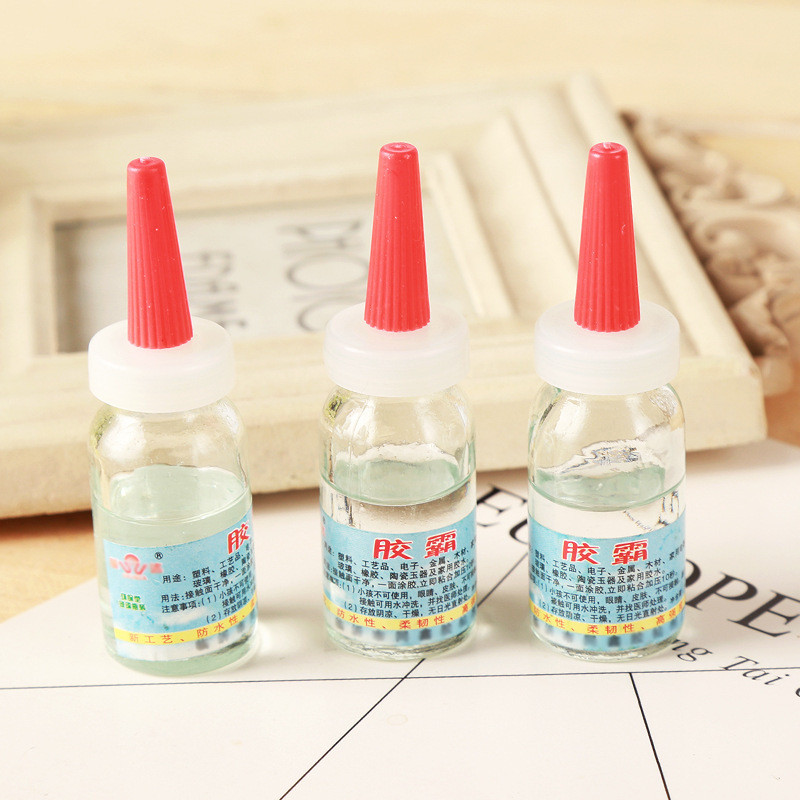 Yiyuan Store Keo Ba Siêu Keo Chai Thủy Tinh Nhanh Khô Siêu Keo Yiyuan Store Stall 2025.12.1