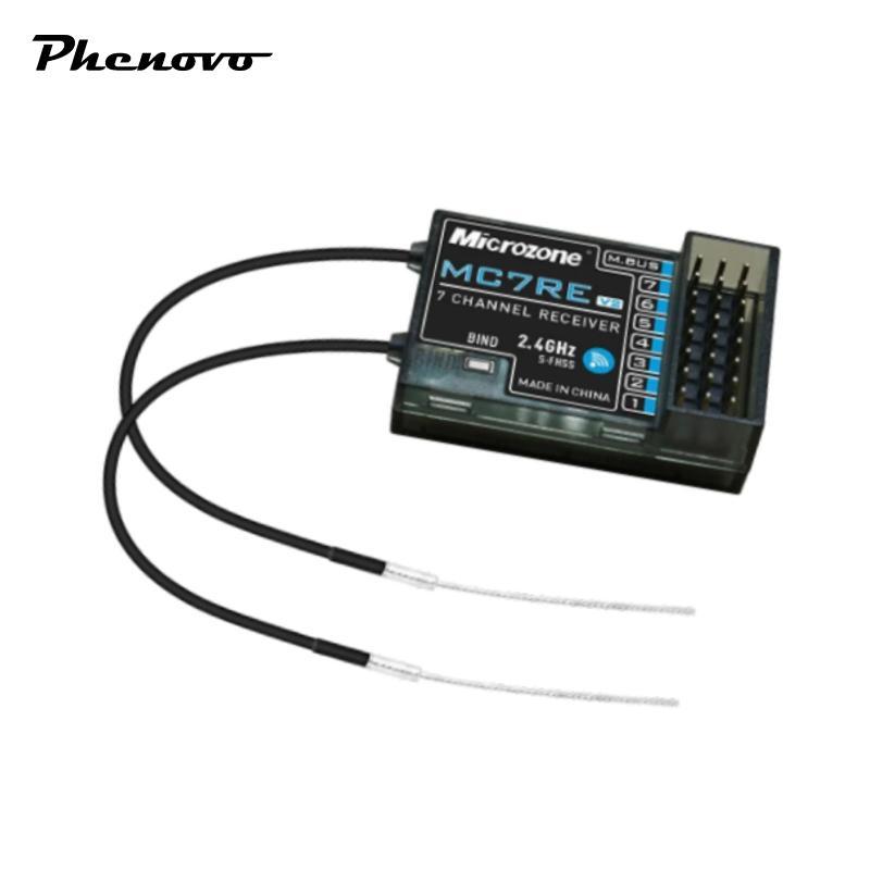 Bộ thu MC6RE 6CH với bộ điều khiển Hệ thống vô tuyến phát sóng cho máy bay trực thăng Quadcopter MC6