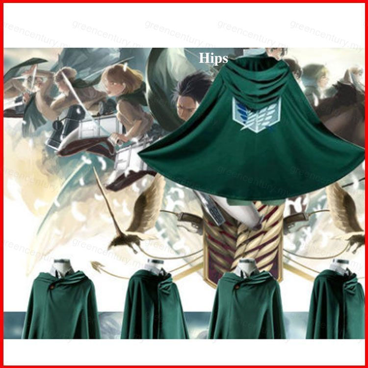 Trang phục cosplay Attack on Titan Levi & Mikasa - Phù hợp cho Halloween