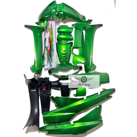 Dàn áo wave alpha - wave nhỏ xanh lá heineken - tặng team 3 lớp