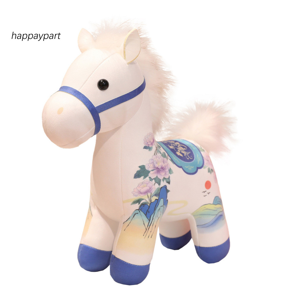 Happaypart| Cung hoàng đạo sang trọng Cung hoàng đạo Trung Quốc Ngựa may mắn Đồ chơi sang trọng 2026