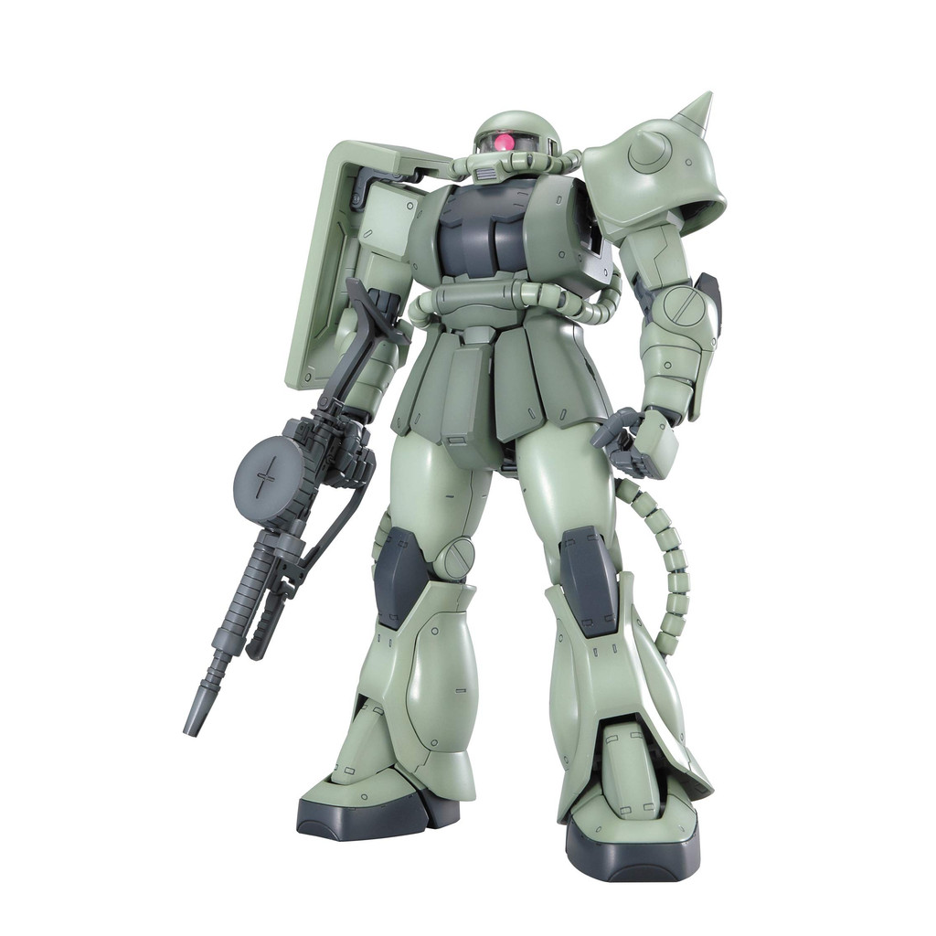 MG Mobile Suit Gundam MS-06J Phiên bản sản xuất hàng loạt Zaku Ver.2.0 Mô hình nhựa tỉ lệ 1/100 đã đ