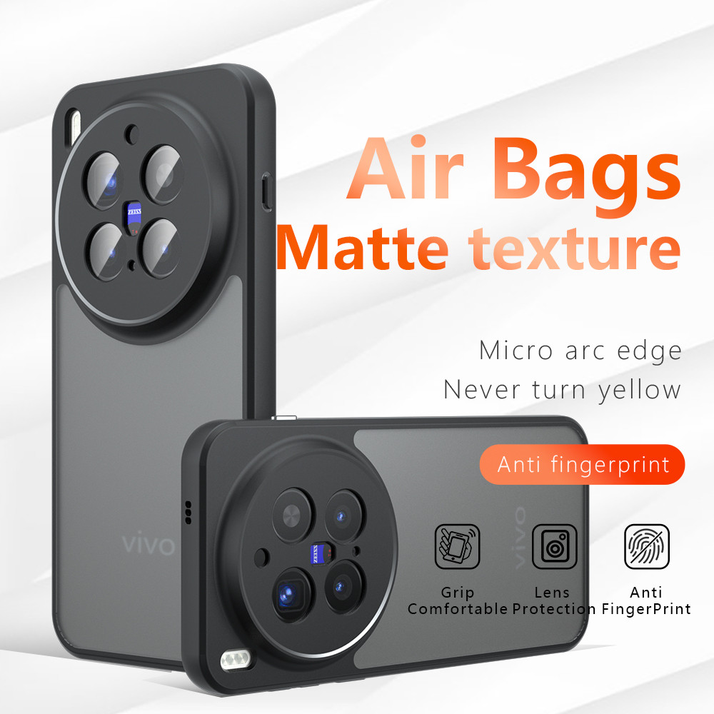 Dành Cho Vivo X300 X200 Pro Mini X100 Ultra X100s Pro TPU Border Case Vỏ Nút Tích Hợp 3D Vivo X300 V