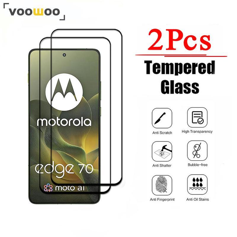 Dành Cho Motorola Edge 70 5G Full Cover Kính Cường Lực Cho Motorola Moto G56 G86 G55 G34 G51 5G G05 