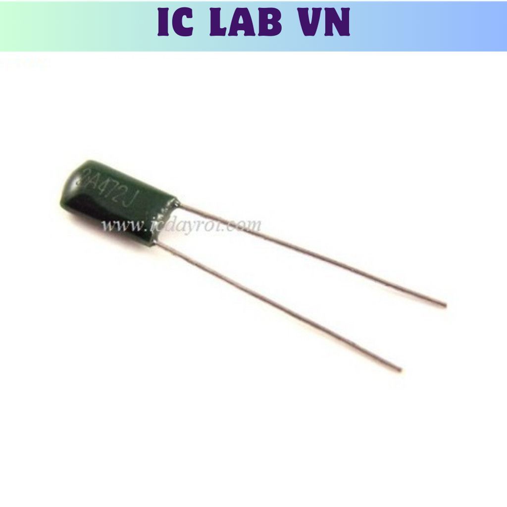 [100 Cái]- Tụ Mica 2A472J 4.7nF 100V Ic Lab VN