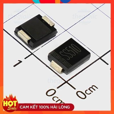 [10 Cái]- SS510 SMC Schottky Barrier Diodes 100V 5A ChipViet Store