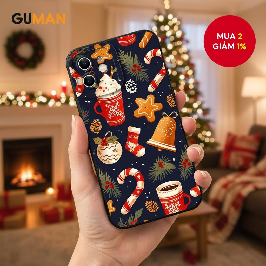 GUMAN Ốp lưng điện thoại mềm chống sốc bảo vệ dễ thương Kawaii thẩm mỹ cho iPhone 17 Air 16 15 14 13