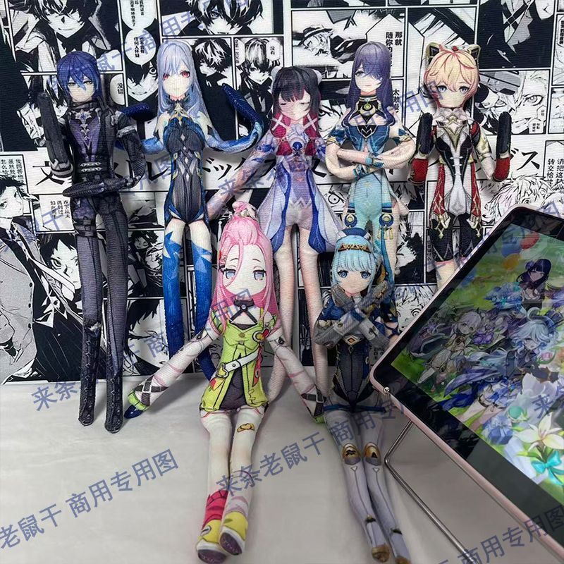 Genshin Impact / Columbina / Damselette / Furina / Lauma / Skirk /Gấu bông Furina (Genshin Impact) c