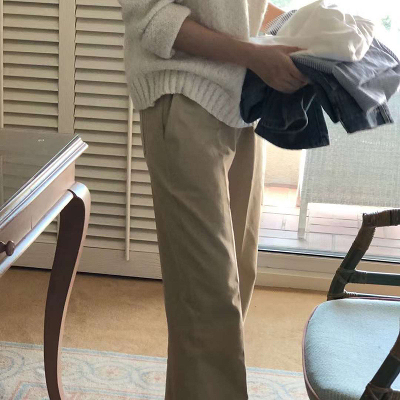 [SR-STUDIO] Ounce áo sơ mi nữ cotton co giãn, dáng thẳng ôm body, trendy 2025