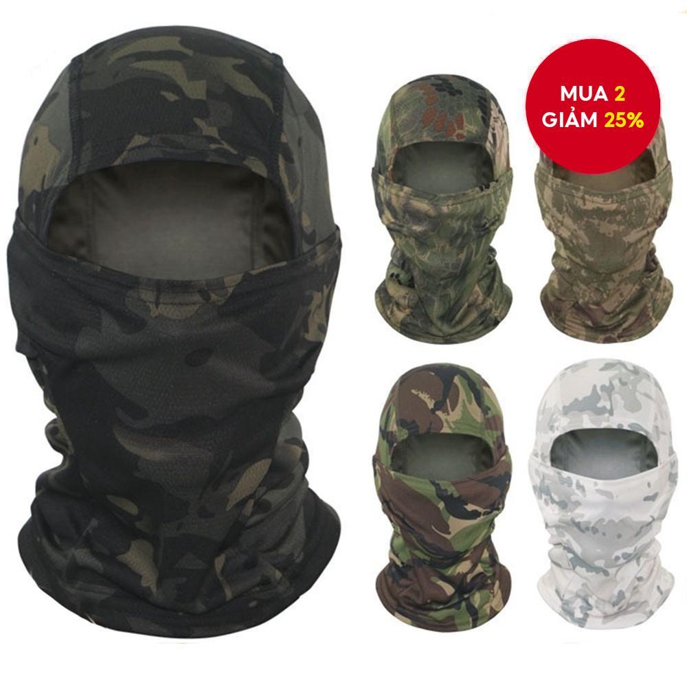 Mặt nạ Balaclava Mũ trùm đầu băng đô để đi xe đạp Trượt tuyết săn bắn