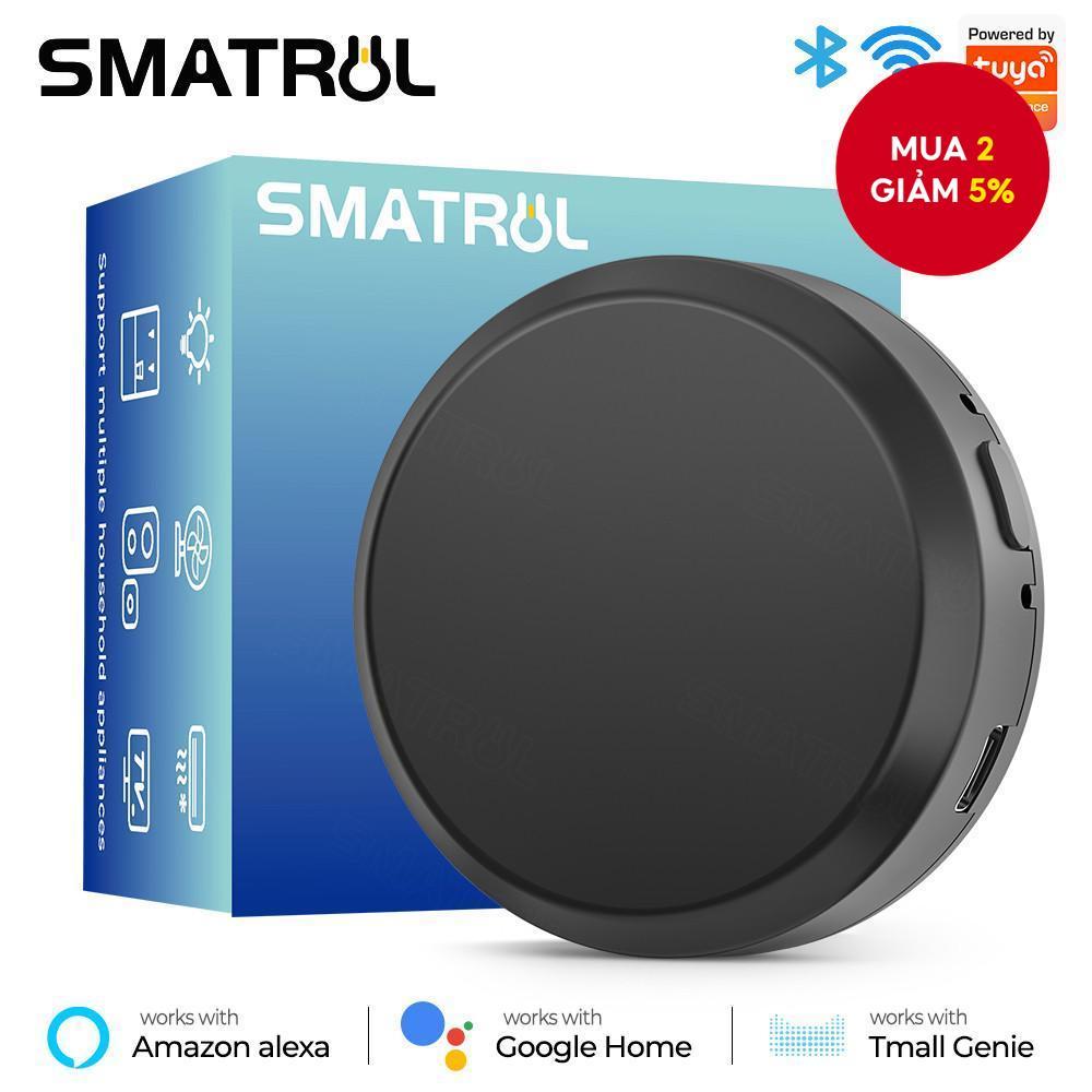 SMATRUL Smart IR Điều khiển từ xa WiFi IR Blaster Bộ điều khiển đa năng Repeater Hub cho Alexa Tuya 