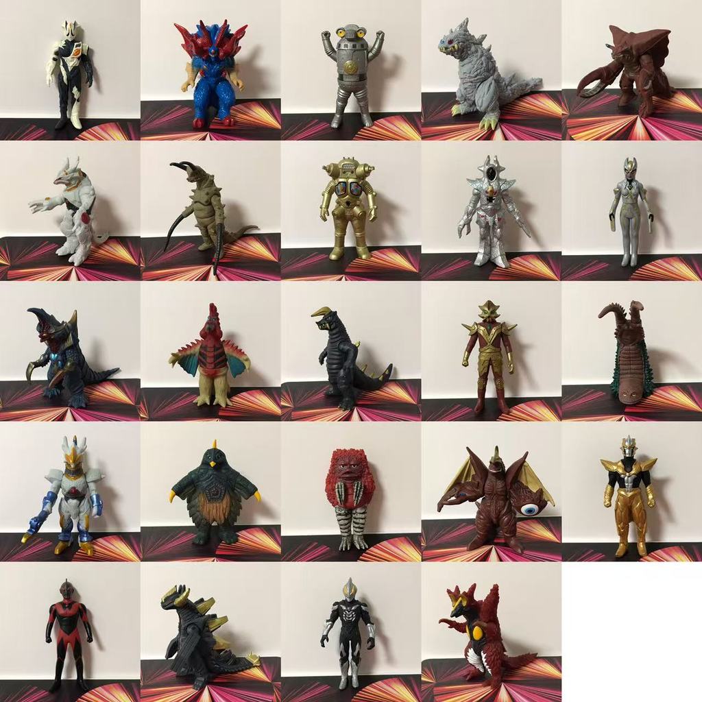 Hàng sẵn có Bandai Phiên bản Nhật Bản Ultraman Monster 500 Cao su mềm 13cm 13cm Đồ trang trí đồ chơi