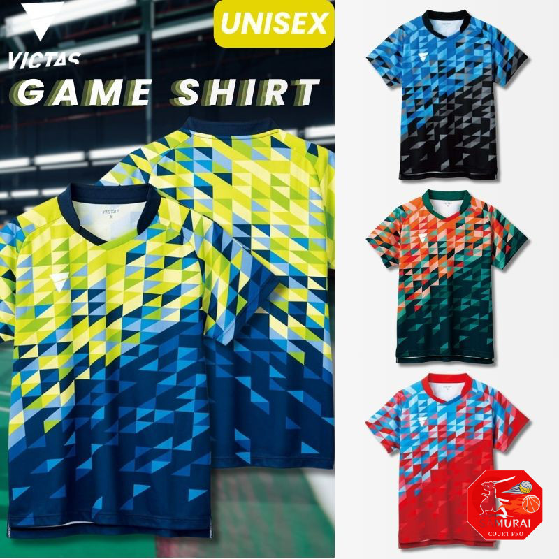 Victas V-GS220 Table Tennis Uniform Game Shirt, Wear, Unisex Game Shirt