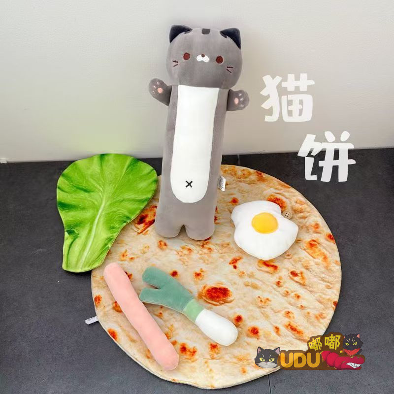 Sáng Tạo Burrito Mèo Bó Hoa Vui Burrito Mèo Sang Trọng Đồ Chơi Trừu Tượng Bánh Quy Mèo Bó Hoa Người 