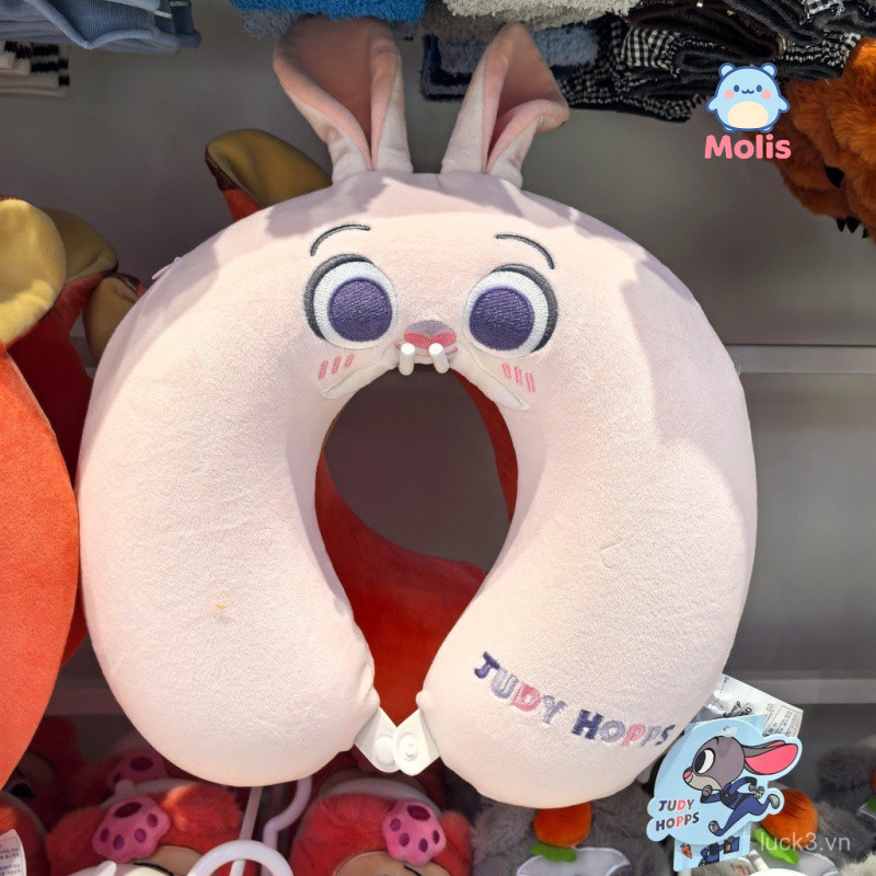 Bán MINISO MINISO MINISO Disney Crazy Animal City Series Gối Hình Chữ U Gối Cổ Judy Nick 32cm