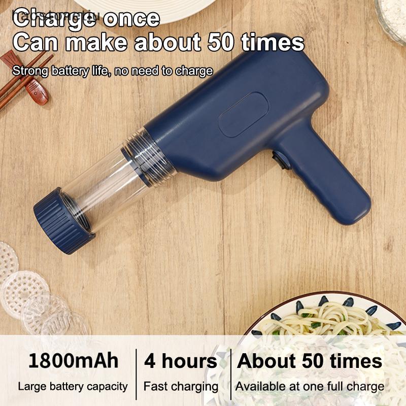 NS Pasta Maker, Máy làm mì ống điện cầm tay, Máy Pasta không dây tất cả trong một NS